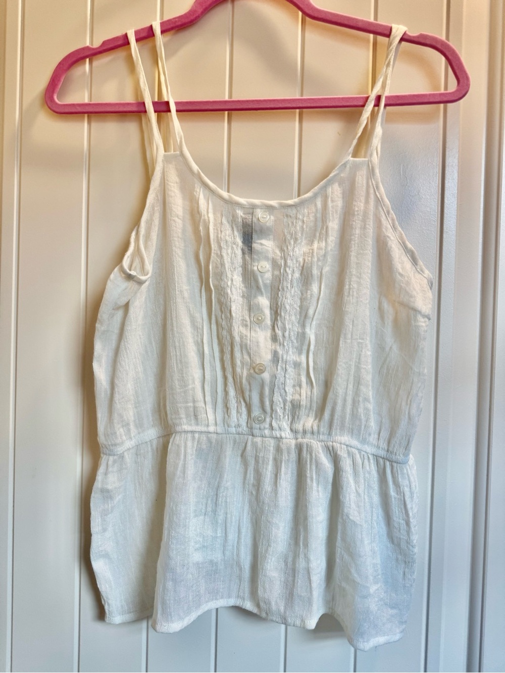 Cottage core Peplum Camisole